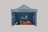 3m x 3m-Gazebo frame branded roof and walls