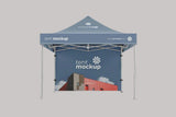 3m x 3m Gazebo frame branded roof and wall