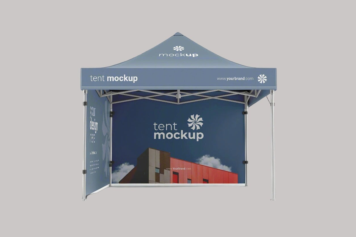 3m x 3m Gazebo frame branded roof and walls
