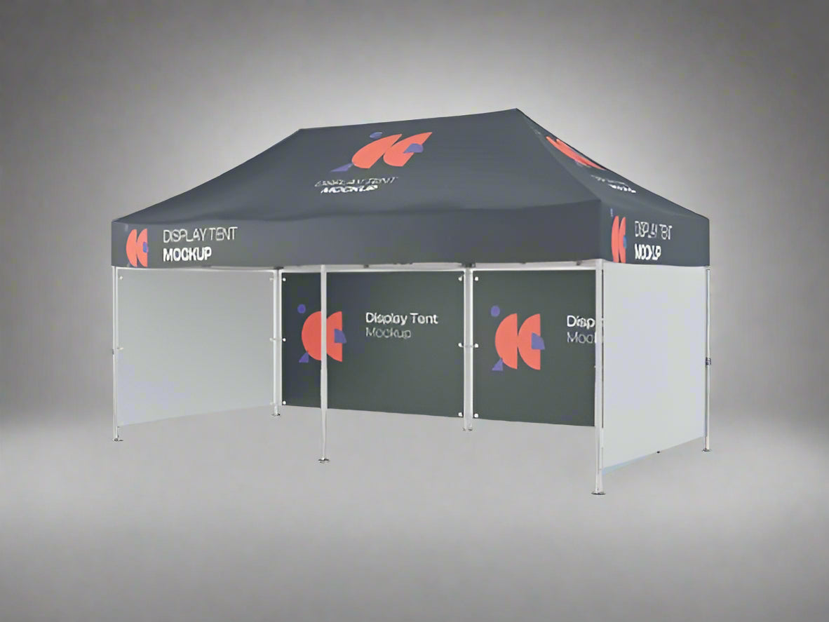 6m x 3m branded pop up gazebo tents