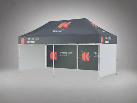 6m x 3m branded pop up gazebo tents