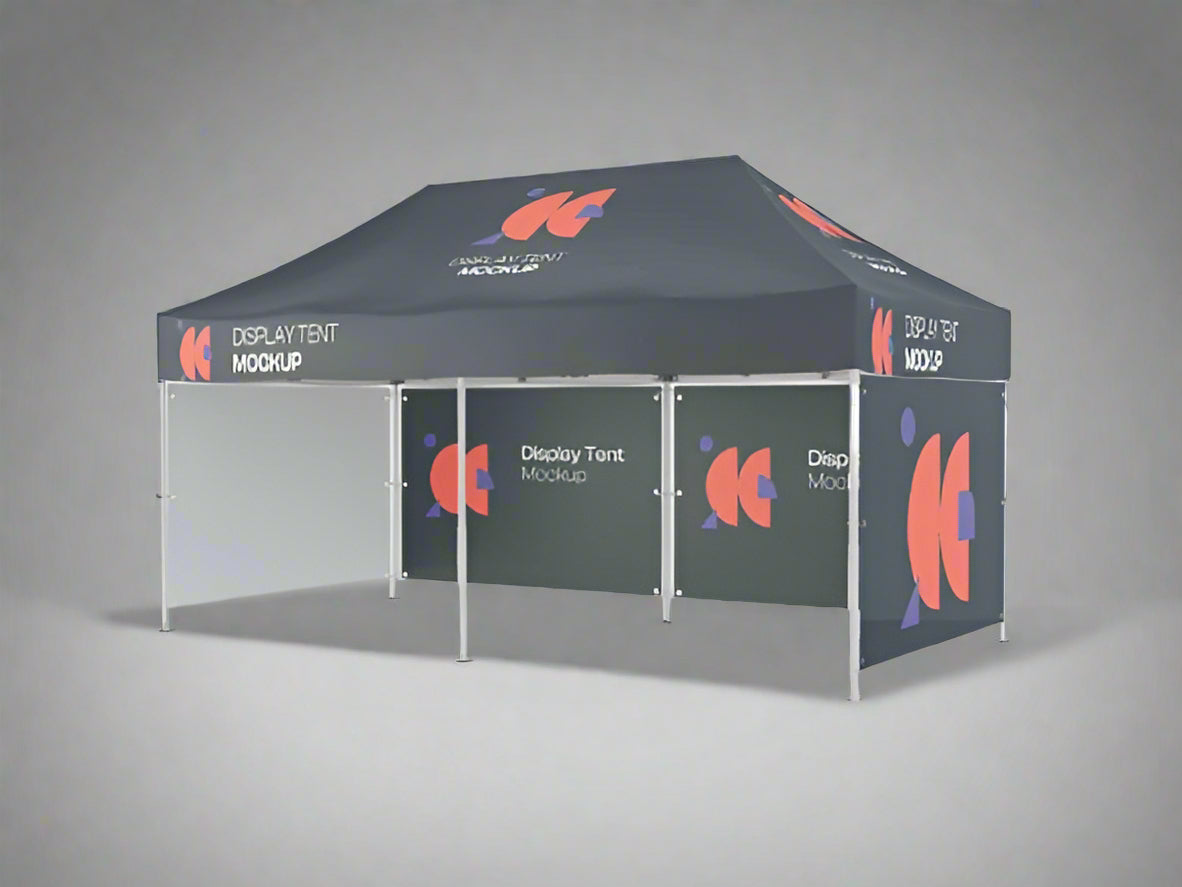 6m x 3m branded pop up gazebo tents