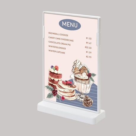 A5 Menu T Stands