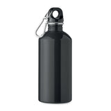 Black custom printed recycled metal water bottle Ireland