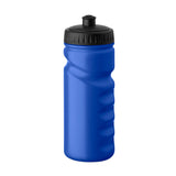 Blue promotional sports water bottle 500ml with handgrip