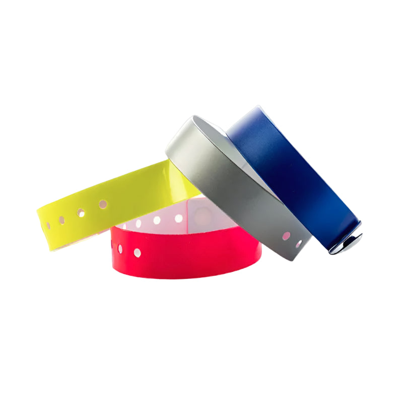 Bulk vinyl wristbands Ireland – Durable and customisable for events