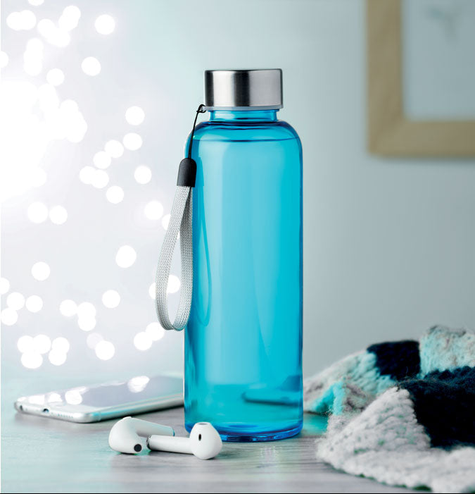 Custom Tritan 500ml water bottle with logo print