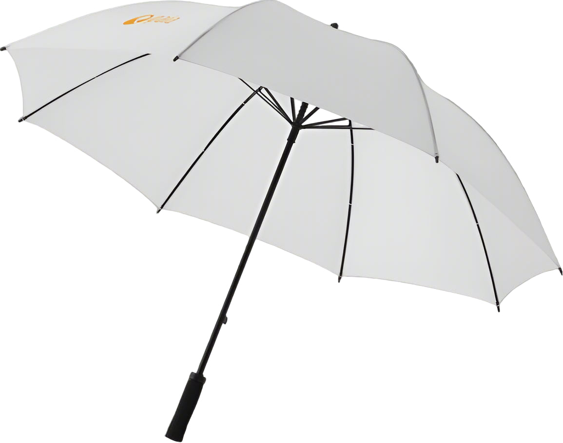 Custom umbrella with logo printed in full colour