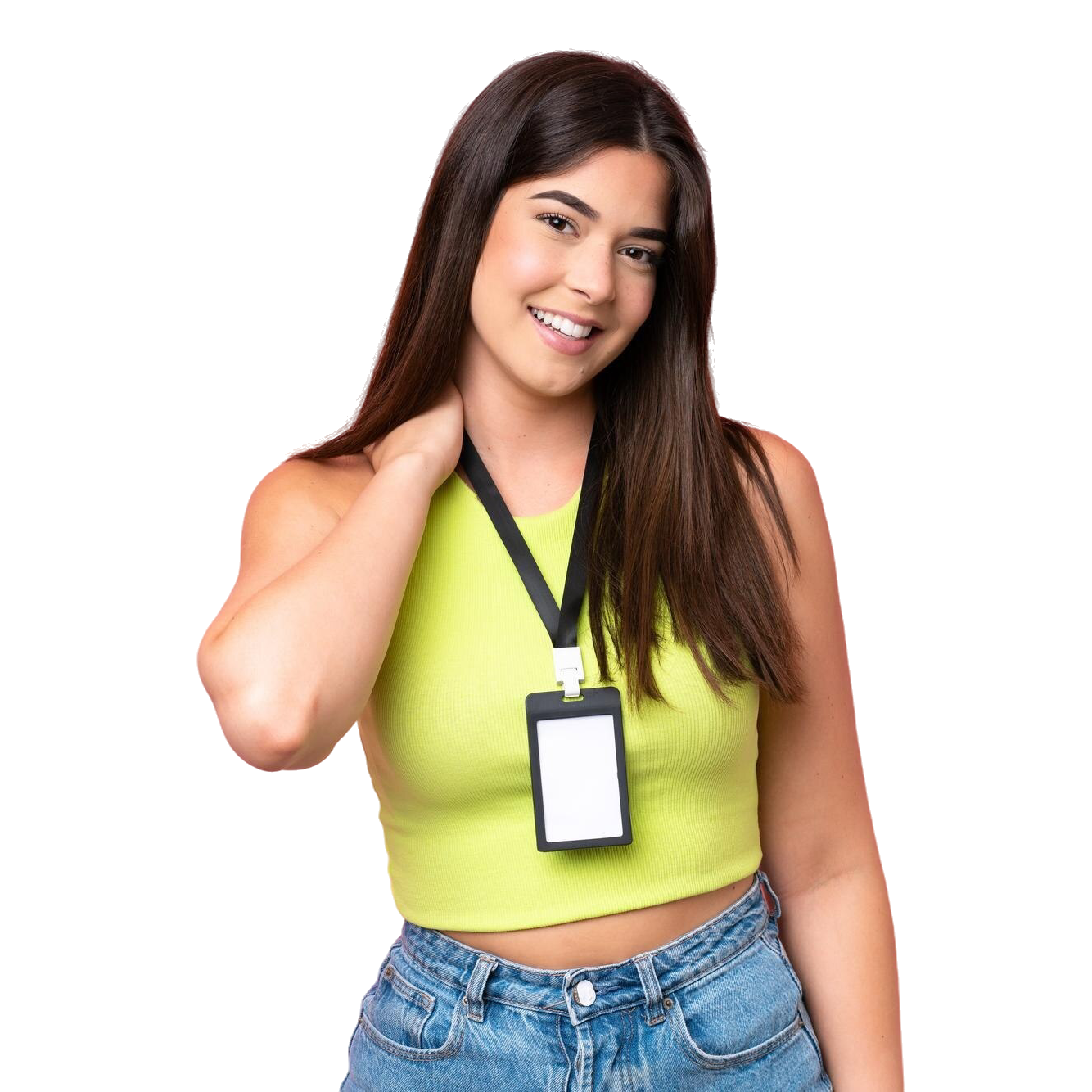 Eco-friendly printed lanyard with full colour logo branding