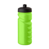 Green 500ml sports team water bottle with logo