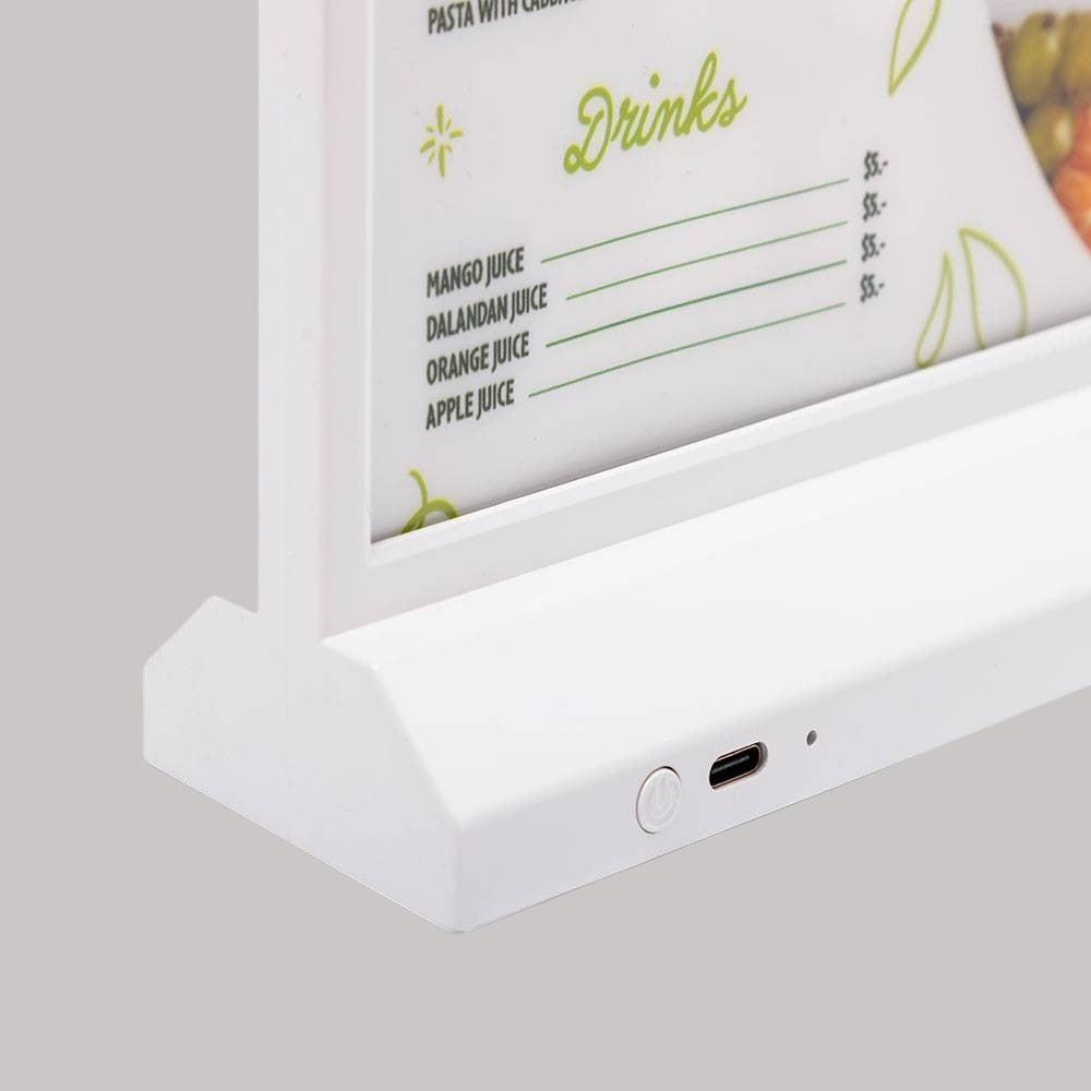 LED Menu Stand