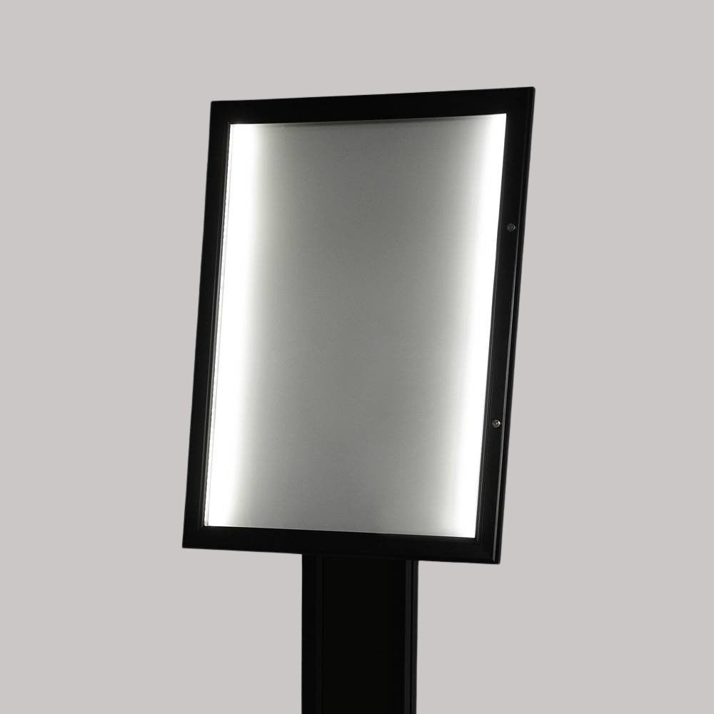 LED Portrait Menu Stand