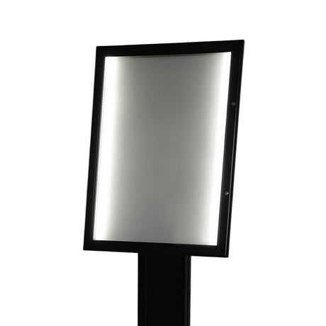 LED Portrait Menu Stand
