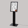 LED Portrait Menu Stand