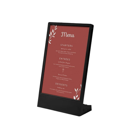 LED Table Menu Stand