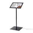 Lockable A3 Menu Stand