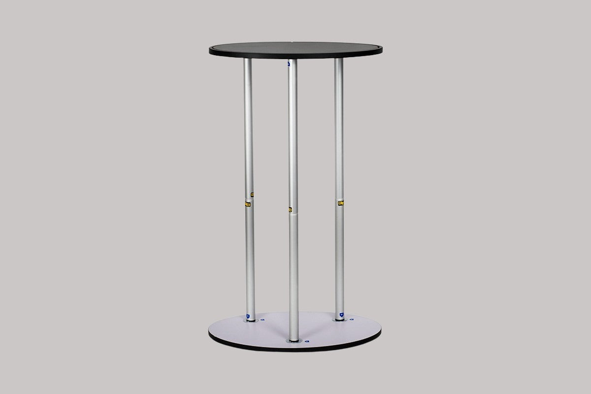 Oval Branded Fabric Counter Table