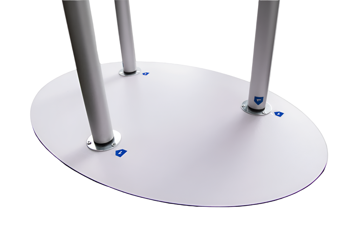 Oval LED Fabric Counter