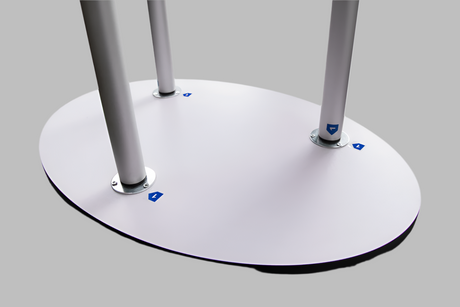 Oval LED Fabric Counter