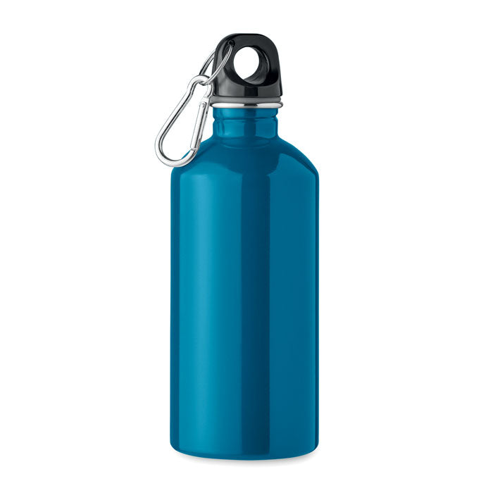 Turquoise promotional recycled metal water bottle Ireland 