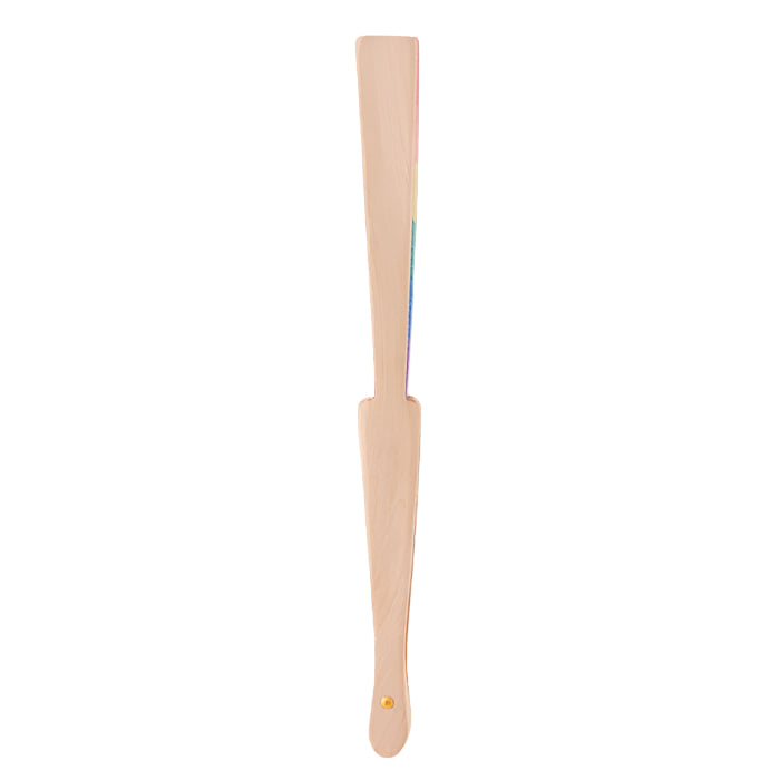 Wooden tongue depressor on a gray background