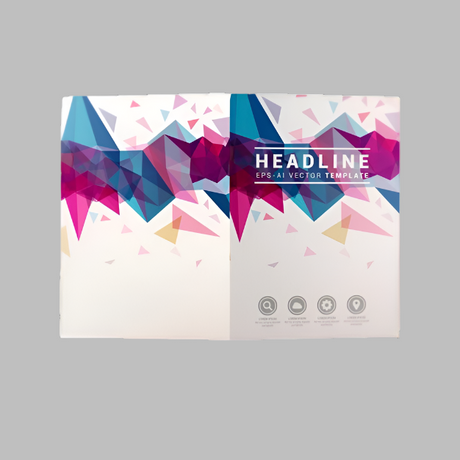 a5 4 page folded brochure