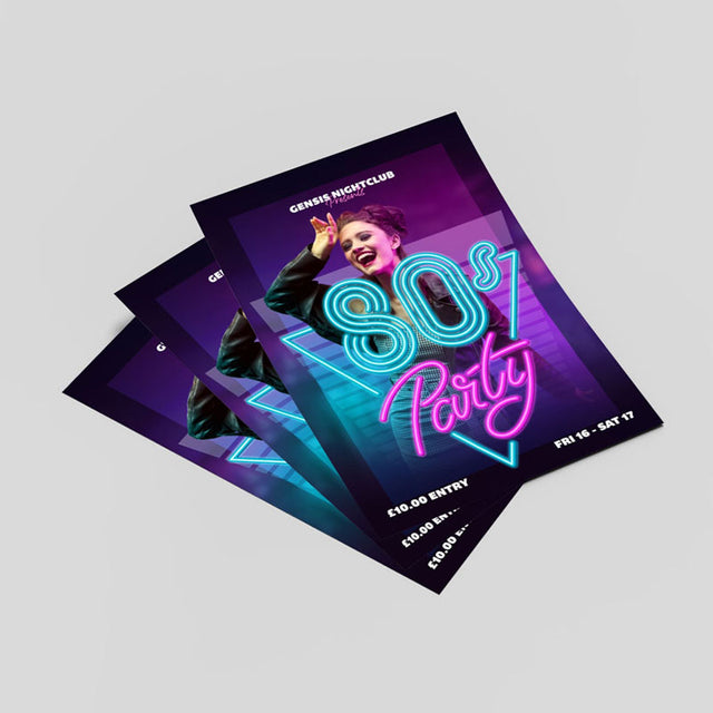 a5 printed flyers