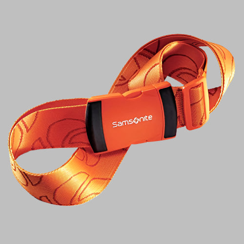 branded luggage straps