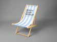 branded printed deck chairs