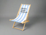 branded printed deck chairs