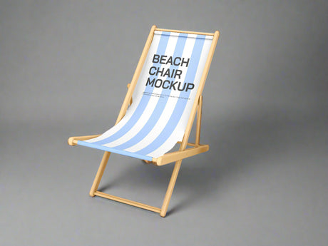 branded printed deck chairs