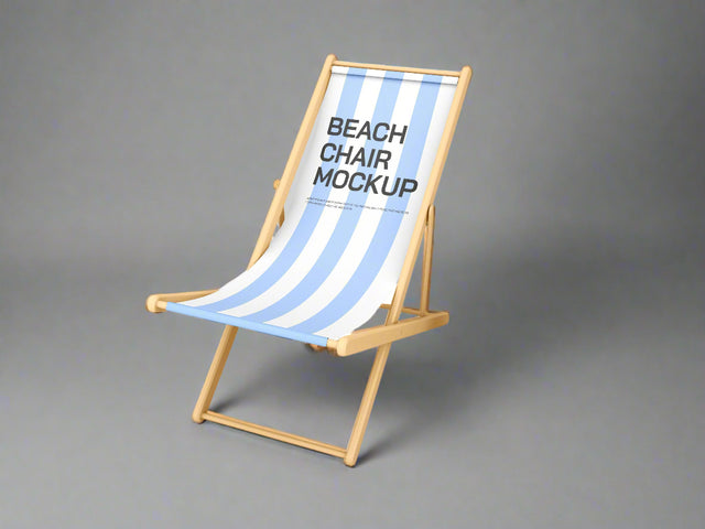 branded printed deck chairs