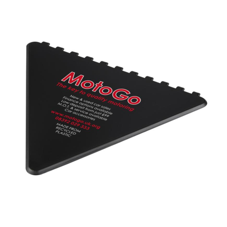 branded ice scraper with custom logo