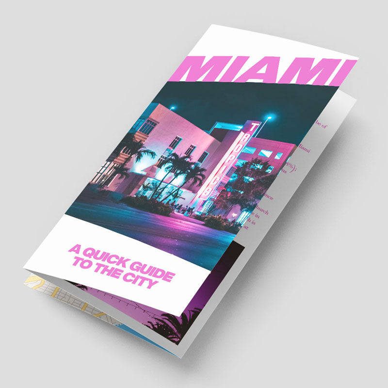 dl 6pp trifold brochure