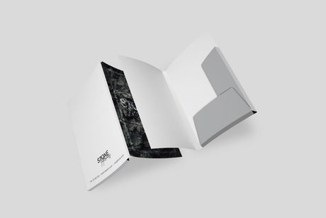 inter locking presentation folders