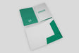 inter locking presentation folders