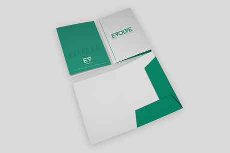 inter locking presentation folders