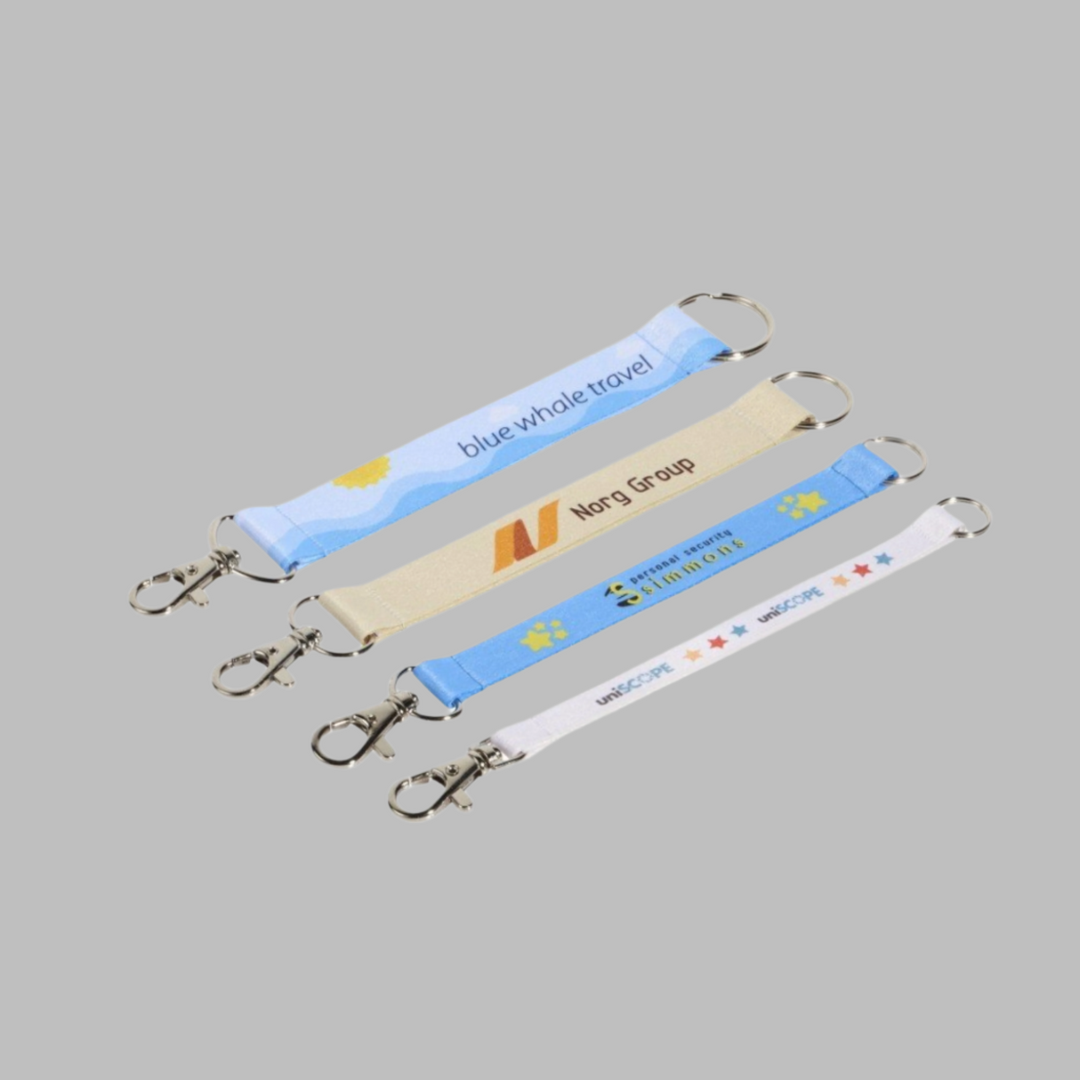 mini key fob lanyards