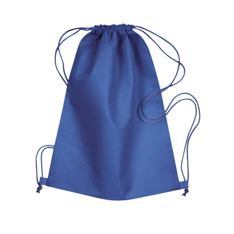 plain drawstring bags navy