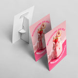 printed A4 strut cards