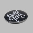 round pin badges