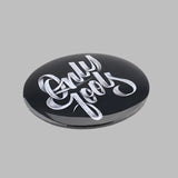 round pin badges