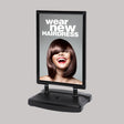 waterbase pavement sign black