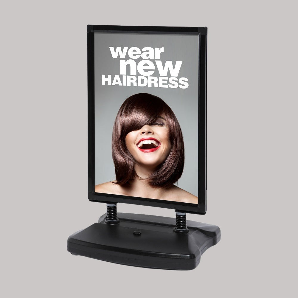 waterbase pavement sign black