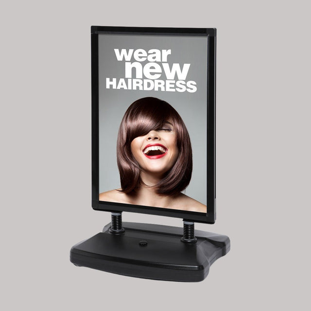 waterbase pavement sign black