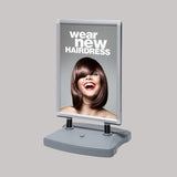 waterbase pavement sign grey