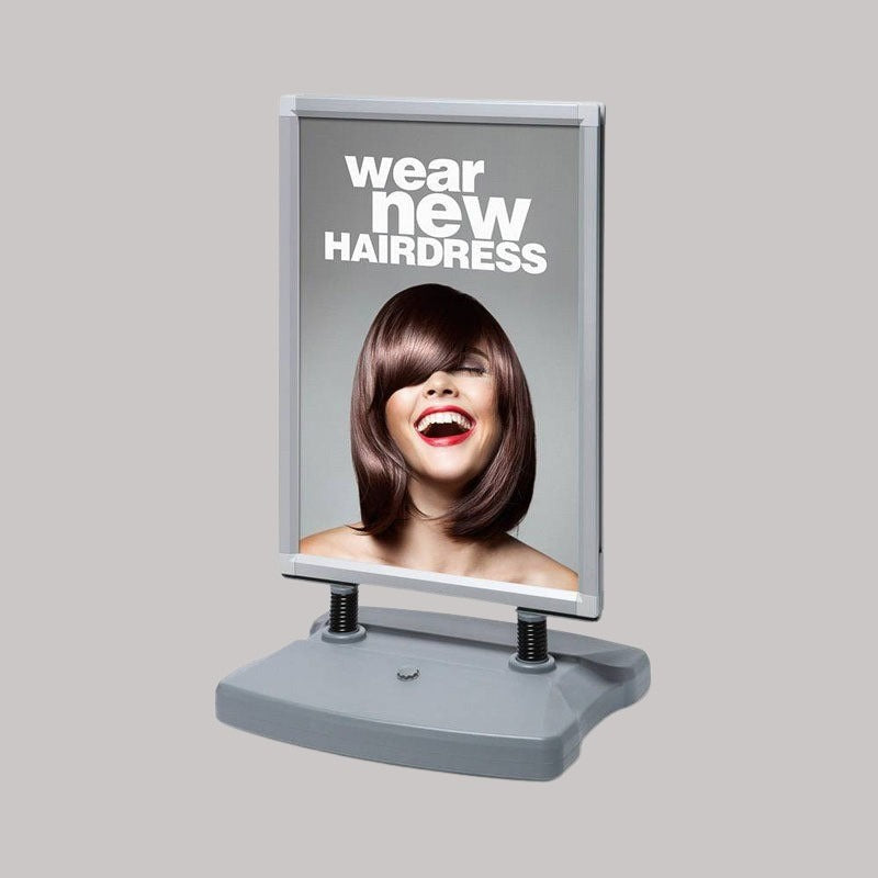 waterbase pavement sign grey